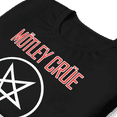 thumbnail image 2 of Motley Crue - Pentagram Shout Unisex T-Shirt - Black - Small, 2 of 7