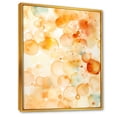 thumbnail image 2 of Designart "Spiral Sunset Daydream I" Abstract Framed Wall Art - Modern Orange Abstract Collages Bedroom Framed Canvas Wall Art, 2 of 6
