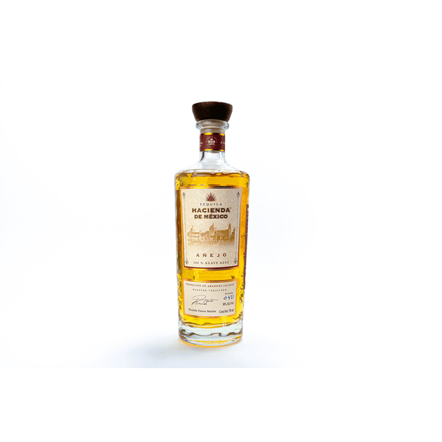 Tequila Hacienda de México Añejo 750 Ml Hacienda de México Tequila Añejo