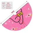 thumbnail image 2 of Lsque Sanrio Print Christmas Tree Skirt, Tree Skirt with Ties or Velcro, Perfect for Holiday Decorations, Halloween, and New Year-48", 2 of 7