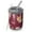 Christmas Corgi, variant on 12oz Coffee Tumblers Christmas Corgi Stainless Steel Vacuum Insulated Travel Tumbler Coffee Cups Mug with Lid and Straw with Cleaning Brush for Cold & Hot Drinks