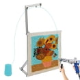 Rug Hooking Punch Needle Tufting Frame +Stand Adjustable Homemade ...