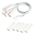 thumbnail image 1 of 5pcs RC-35 NC Recessed Wire Door Contact Sensor Alarm Magnetic Reed Switch White, 1 of 4