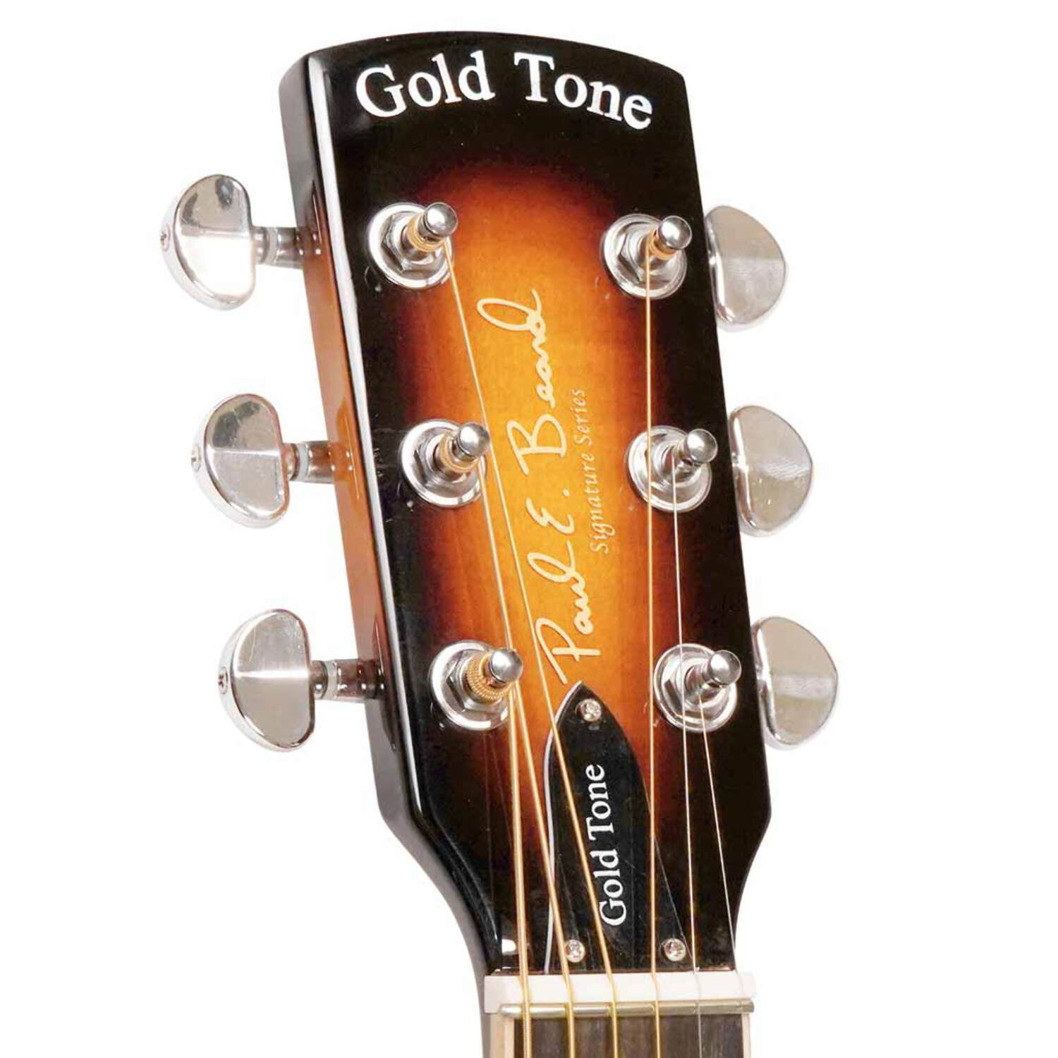 Gold Tone PBR-D Mastertone Paul Beard Signature Series Roundneck Deluxe Resonator Guitar Tobacco Sunburst