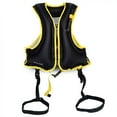 thumbnail image 2 of Chaleco Snorkel Inflable Vida Flotante Ajustable para Hombres Mujeres () Negros, 2 of 5