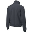 thumbnail image 3 of Port Authority ®  Soft Shell Bomber Jacket. J337 Xs Battleship Grey, 3 of 3