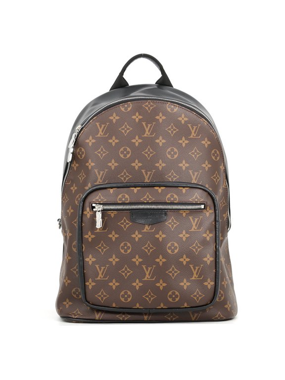 Pre-Owned Louis Vuitton Monogram Macassar Josh NV M45349 Backpack LOUIS VUITTON Black Handbag