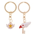 thumbnail image 2 of 2pcs Llavero con Colgante de Pájaro/Gato Metálico de para Mujer Chica , Brids, se describe, 2 of 8