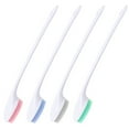 thumbnail image 3 of Silicone Bath Body Brush, Back Brush Long Handle for Shower with Soft Bristles, Back Scrubber,Blue, 3 of 8