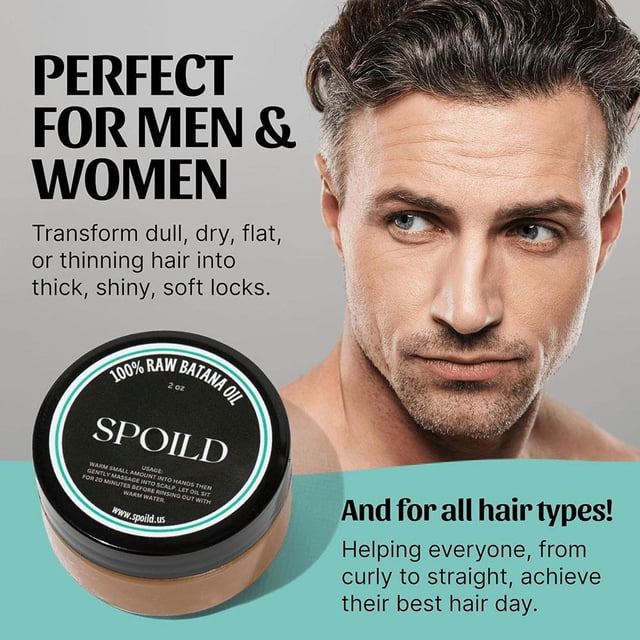 El aceite capilar Batana repara el cabello seco, dañado y debilitado y promueve su crecimiento.