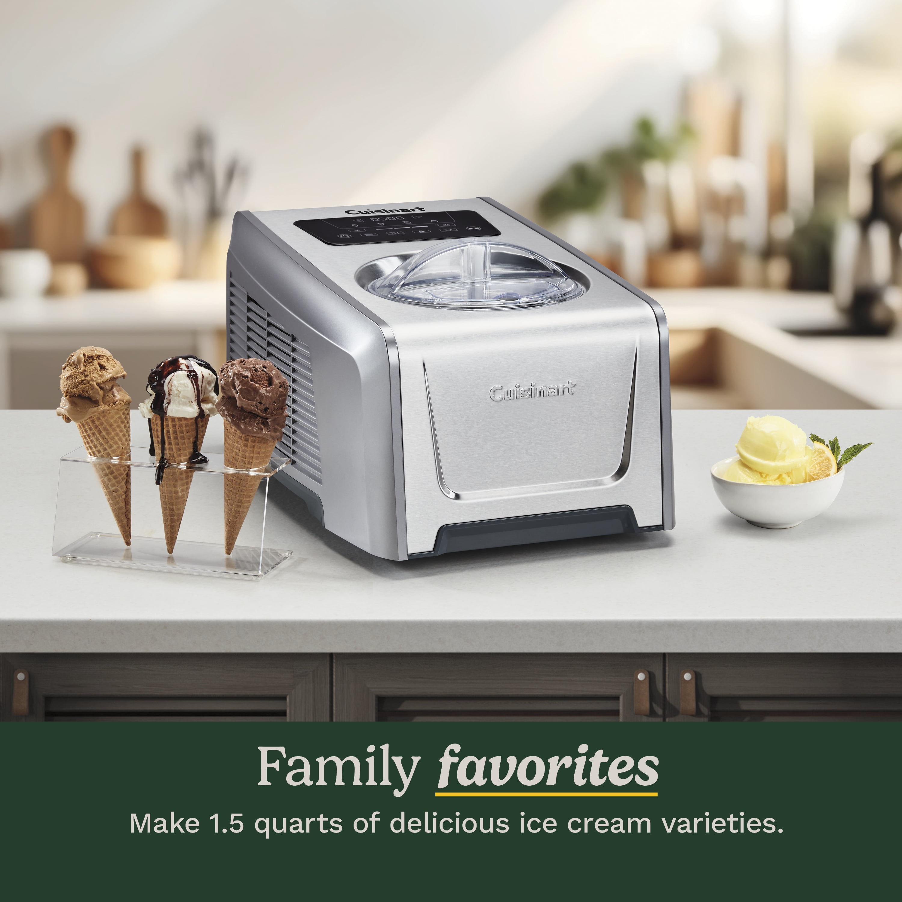 Cuisinart Freeze Ease 1.5qt Pro Ice Cream Maker