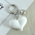thumbnail image 1 of 1 llavero con forma de corazón, adorno para bolso. Regalo de San Valentín, colgante de plástico., 1 of 7