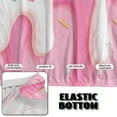 thumbnail image 5 of Jiueut Ice Cream Texture Pattern Armless Futon Cover, Elastic Non Armrest Sofa Cover Anti Dust Couch Protection Home Interior Accessories, 5 of 7