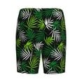 thumbnail image 5 of Gaeub Tropical Leaves1 Printed Men's Short Pajama Pants, Lightweight Lounge & Sleep Bottoms Keep You Cool - Medium, 5 of 9