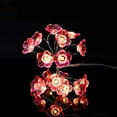thumbnail image 2 of LED Sakura Lights, Cherry Blossom String, Garlands Flower Lights, Pink Cherry Fa, 2 of 5