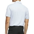 thumbnail image 2 of Adidas Men's Ultimate365 Stripe Golf Polo Shirt - 2X-Large Wonder Blue/White -, 2 of 2