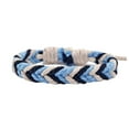 thumbnail image 1 of kurtrusly Japanese Cotton and Hemp Colored Bracelet Hand Woven Rope, 1 of 8