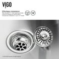 thumbnail image 2 of Vigo VGR3320BL 33'' Double Bowl Farmhouse Kitchen Sink, 2 of 10