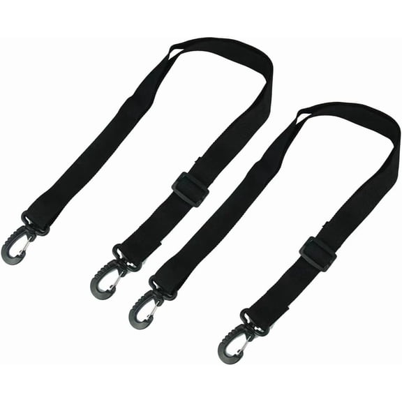 2Pcs Adjustable 1-Inch Universal Tactical Bag Strap Replacement Nylon Shoulder Sling Strap for Water Bottle Pouch Hunting Bag