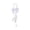 #362-White-A, variant on Cheapark Long Wedding Floral Hoop Bridal Handheld Wreath Ceremony Bouquet Bridal Party Decorative Accessory