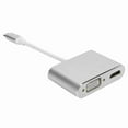 thumbnail image 2 of A VGA Adaptador typec A Una Interfaz Multimedia de Mayor Definición Convertidor 4K para Pantalla Pequeña A Pantalla Grande Blanca Gris Gris, 2 of 7