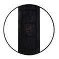thumbnail image 4 of Romy Indoor Iron Wall Clock Matte Black, 4 of 5