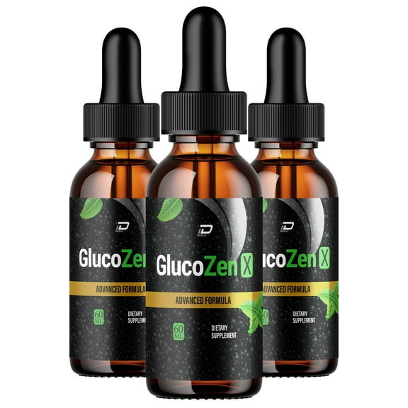 GlucoZenX – GlucoZen X Extra Strength All Natural Healthy Organic Support, 3 Pack, 3 Month Supply