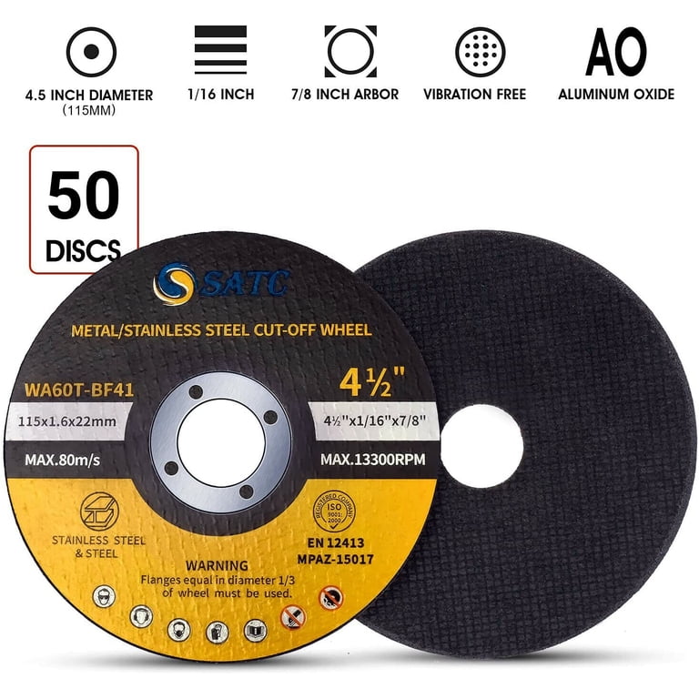14 Inch Metal Cutting S 10 Pack 14-Inch Metal Cutting Wheels - 10-Pack ...