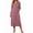 Gray Purple, variant on Zipper Front Long Robes for Women Stand Collar Housecoats with Pockets Long Sleeve Bathrobes Sleepwear S-XXXL