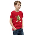 thumbnail image 2 of Avocado Youth Short Sleeve T-Shirt (Red, XL), 2 of 3