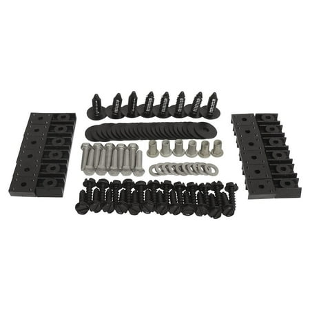 Crown Automotive 4918K CAS4918K 97-06 TJ WRANGLER FENDER FLARE HARDWARE KIT Fits select: 1997-2003 JEEP WRANGLER / TJ, 2004-2006 JEEP WRANGLER / TJ X