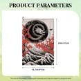 thumbnail image 6 of ONETECH Red Flowers Golf Towel Golf Accessories and Gifts 24x16in 1PC, 6 of 7