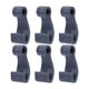 thumbnail image 1 of Ganchos de cuerda elástica para kayak de 6 piezas, ganchos en forma de J, ganchos de , ganchos de de nailon para Gris Cola Gancho en forma de J, 1 of 8