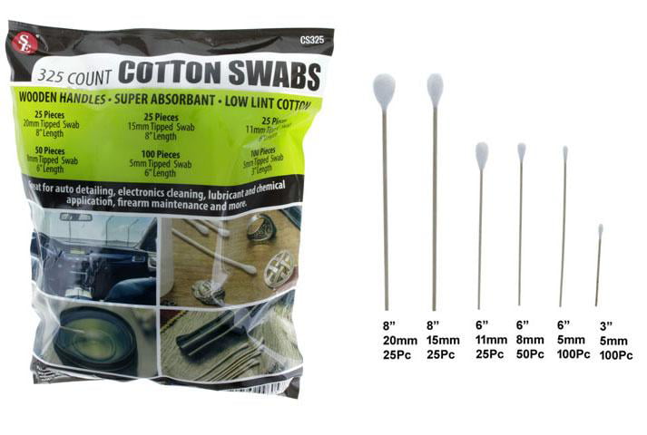100Pcs Tip Foam Cleaning Swabs Sponge Sticks Qtips great for Electronics EarPods 
