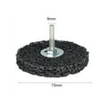 thumbnail image 1 of Lefu Poly Strip Wheel Paint Rust Remover 6mm Shank Clean Angle Grinder Discs 100/75mm, 1 of 9