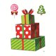 thumbnail image 1 of Xihbxyly Pegatinas Navideñas para Ventana, Diseño de Papá Noel, Fáciles de Despegar y Pegar, Decoración para Ventanas Del Hogar, Decoraciones para Fiestas Navideñas, Papel Transparente, Juego de 1 Pi, 1 of 1