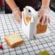 thumbnail image 1 of Muyoka Rebanadora de tostadas ajustable Herramienta de rebanadora de tostadas plegable Máquina rebanadora de pan tostado Herramientas de guía de corte de pan de plástico para pan casero Herramienta pa Muyoka Hogar, 1 of 7