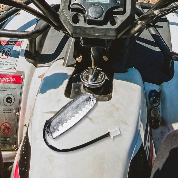 CRAFTHROU Accesorio De Luz Trasera LED Para Motocicleta Y Atv Con Duradero Y Alta Luminosidad