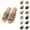 Beige, variant on Fluffy Slippers for Women Soft Cozy Plush Indoor Slides Men's And Women's Summer Thick Soled Indoor Non Leisure Bathroom Soft Soled Slippers
