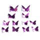 thumbnail image 1 of 48 piezas DIY Espejo Mariposa combinación 3D Mariposa Pared Calcomanía Arte Decoración de Pared, 1 of 5