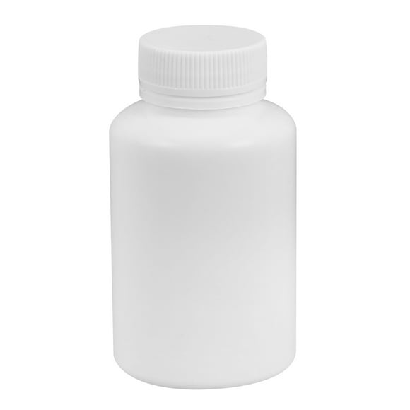 20pcs Plastic Pill Bottles 120 ml Empty Medicine Pill Container with Caps Plastic Dispenser Jar Solid Powder Medicine Chemical Bottles White