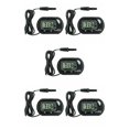 thumbnail image 1 of QualitChoice -50℃-70℃ LCD Digital Display Aquarium Plastic High Accuracy Fishtank Water Temperarure Meter Household 1 Pc 5Set, 1 of 6
