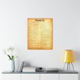 thumbnail image 3 of Scripture Walls Psalm 22 Chapter Gold Bible Canvas Christian Wall Art Ready to Hang Unframed, 3 of 7