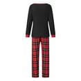 thumbnail image 5 of Elippeo Christmas Pajamas for Family Matching Xmas Christmas Pjs Set Holiday Family Sleepwear, 5 of 10