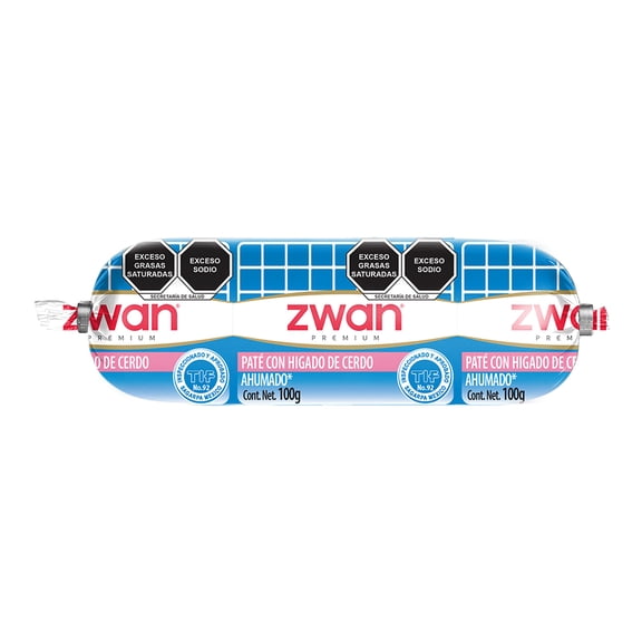 Paté Zwan de hígado de cerdo premium ahumado 100 g
