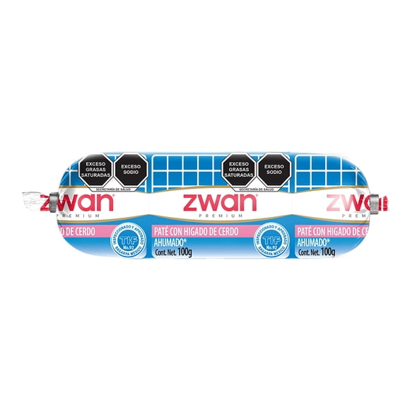Paté Zwan de hígado de cerdo premium ahumado 100 g