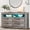 Wood, variant on FANRAL 4 Drawers Dresser & Open Shelf for Bedroom,Modern Wooden Chest of Drawers with LED Light,Storage Organizer Dresser for Closet,Black Dresser