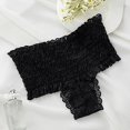 thumbnail image 5 of B91xZ Culottes en Coton pour Femmes Confort Extensible, Noir L, 5 of 5