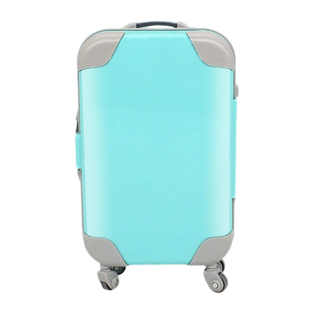 JUNTEX Mini Trolley False Dolls Travel Suitcase Packing Case Eyelashes ...