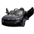 thumbnail image 2 of 12V Kids Ride On Truck Car w/ Remote Control, Bluetooth, LED Lights-Black, 2 of 8